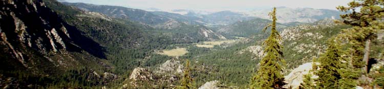 Pleasant Valley North of Ebbetts Pass on the Pacific Crest Trail