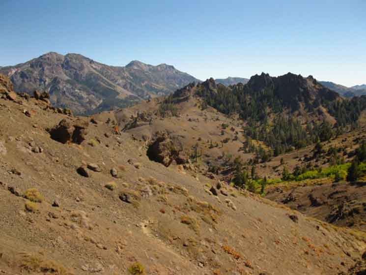 Silver Peak from Pennslyvannia Creek.