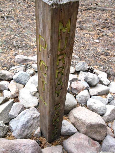 Murray Canyon Trail Junction.