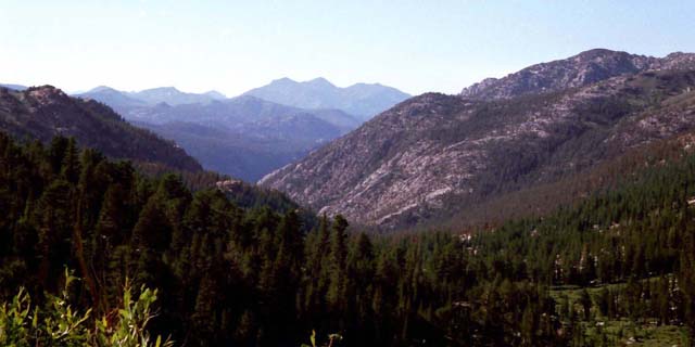 View opens up as we approach Hunters Camp.