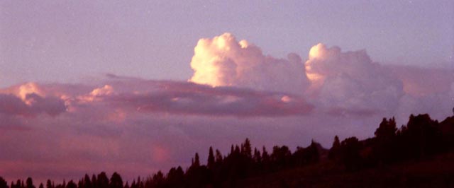 Sunset from Hunters Camp.