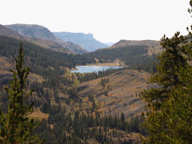 Upper Highland Lake with Dardanelles Backdrop.