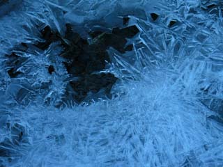 crystalized Noble Creek.