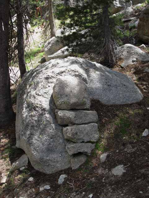 Unique stack of rocks.