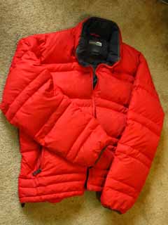 Upper Insulation: Down Coat