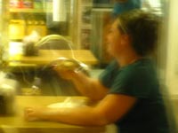 Suzanna at the Bear Valley Store and Deli