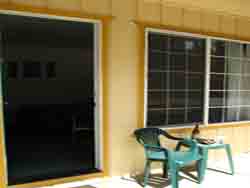 Table, Chair, and Beer outside room