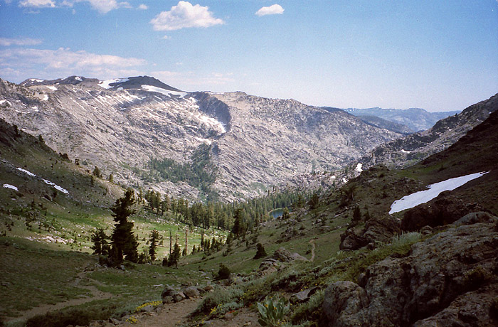 Fourth of July Lake above Summit City Creek