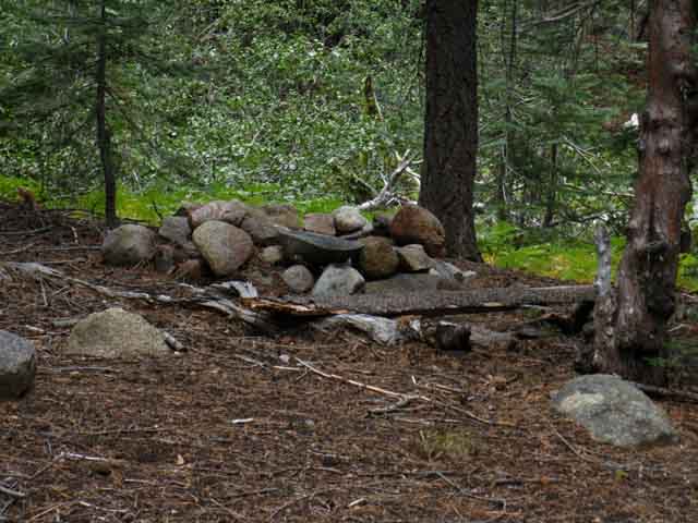 Campsite South of Telephone Gulch.