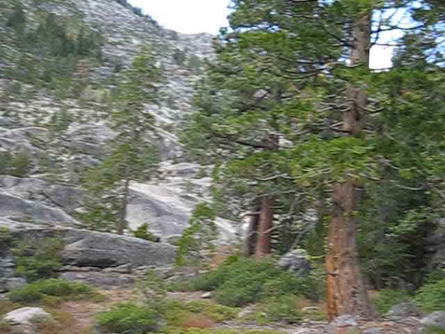 View North up Summit City Canyon.