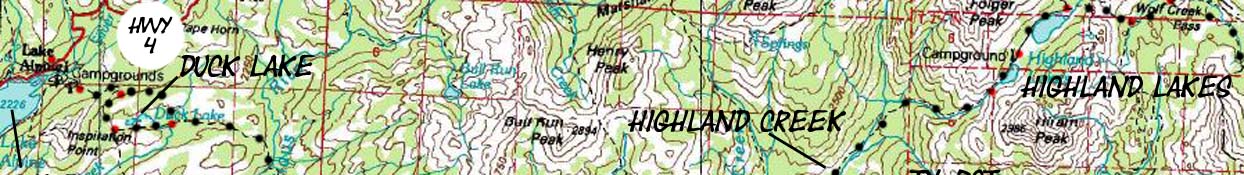 Banner: Backpacking the Carson Iceberg Wilderness on the Tahoe to Yosemite and Pacific Crest Trails