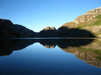 Bensen Lake in the morning