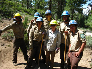 CCC Crew: Stanislaus Backcountry. Good folk.