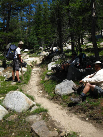 Could not stop talking about the Desert. Why are you in the Sierras?