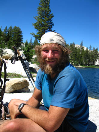 Josh Meyers at Lake Smedberg