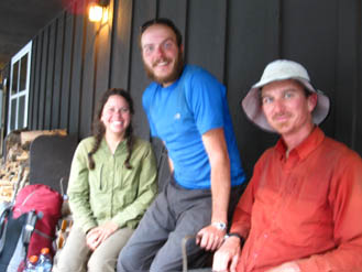 Krissy, Scott, and Dodge Resupply at Kennedy Meadows Pack Station
