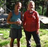 Lady Leave no Trace and her buddie...