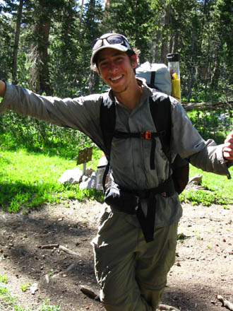 Medic, just below Bond Pass on the Pacific Crest Trail