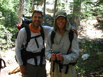 Nathan and Dave in Kerrick Canyon, Yosemite