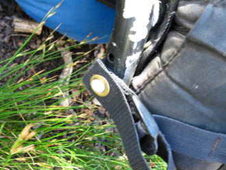 Pack Fixed. I had an extra piece of webbing ready for this.