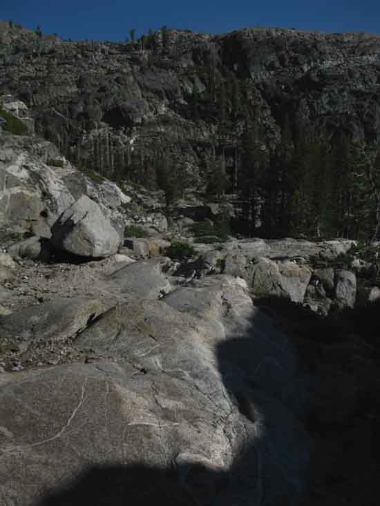 Wall of Jack Main Canyon below Andrews Peak.