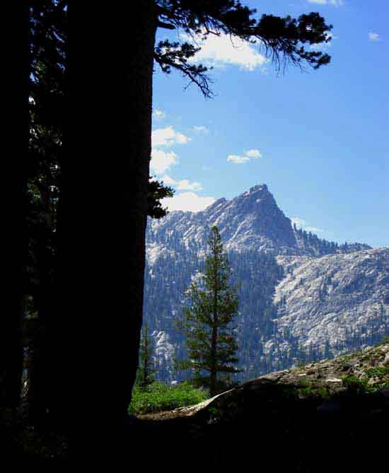 Backpacking into Kerrick Canyon on Pacific Crest Trail North Yosemite Backcountry.