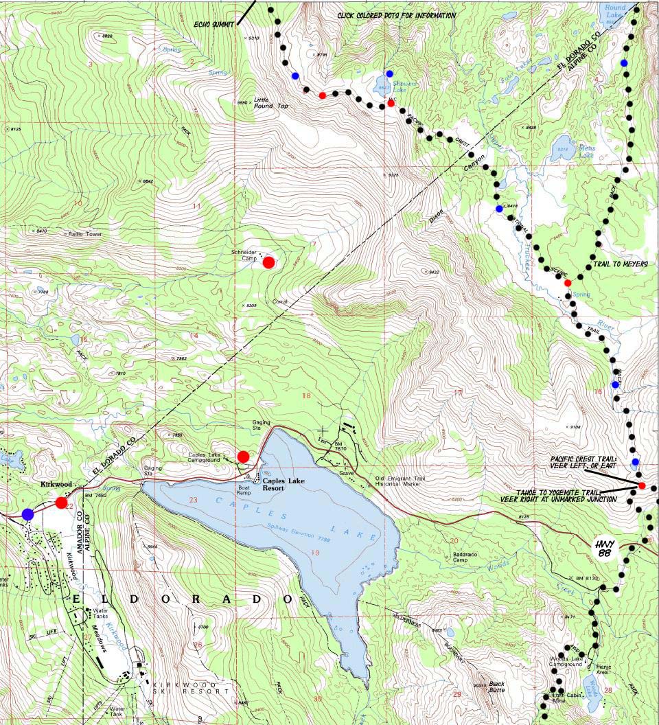 Caples Lake Weather, just West of Carson Pass