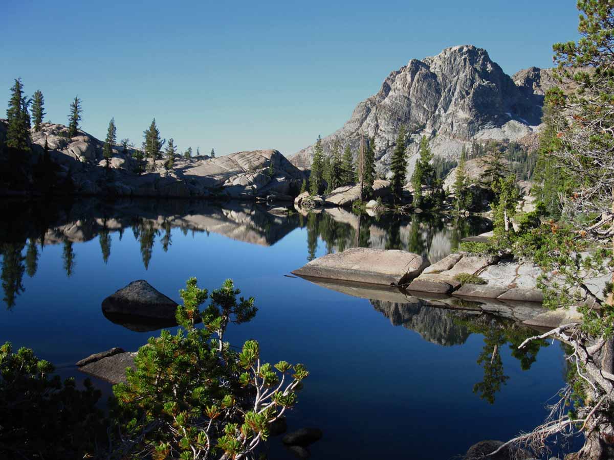 Seavy Pass in North Yosemite Backcountry.