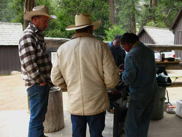 Kennedy Meadows Pack Station BBQ, June 2013.